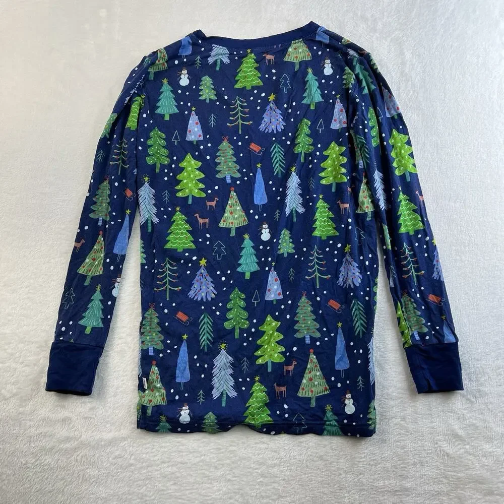 Little Sleepies‎ 12 / 14 Merry & Bright Pajamas Holiday Bamboo Limited Edition